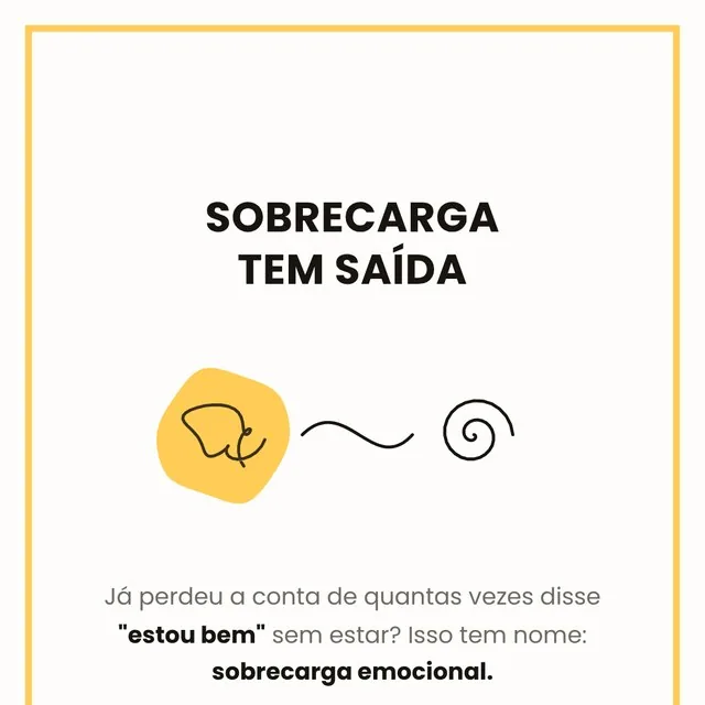 Carrossel sobre sobrecarga emocional: sinais, causas e por onde começar a cuidar de si